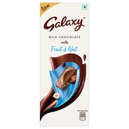 Galaxy Milk Chocolate with Fruit & Nut 100g image